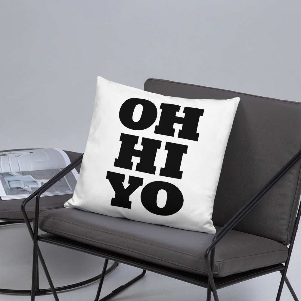 OH HI YO Pillow