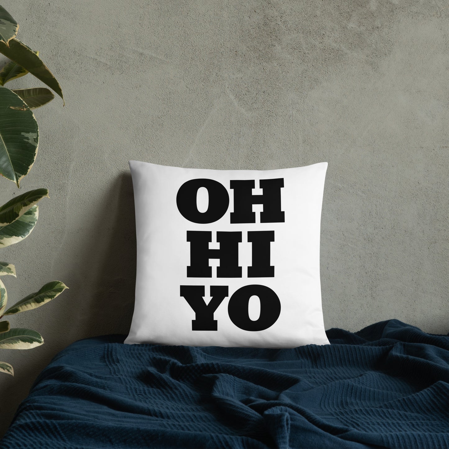 OH HI YO Pillow