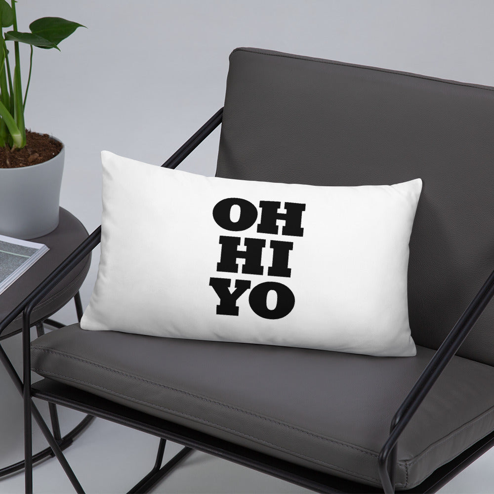 OH HI YO Pillow