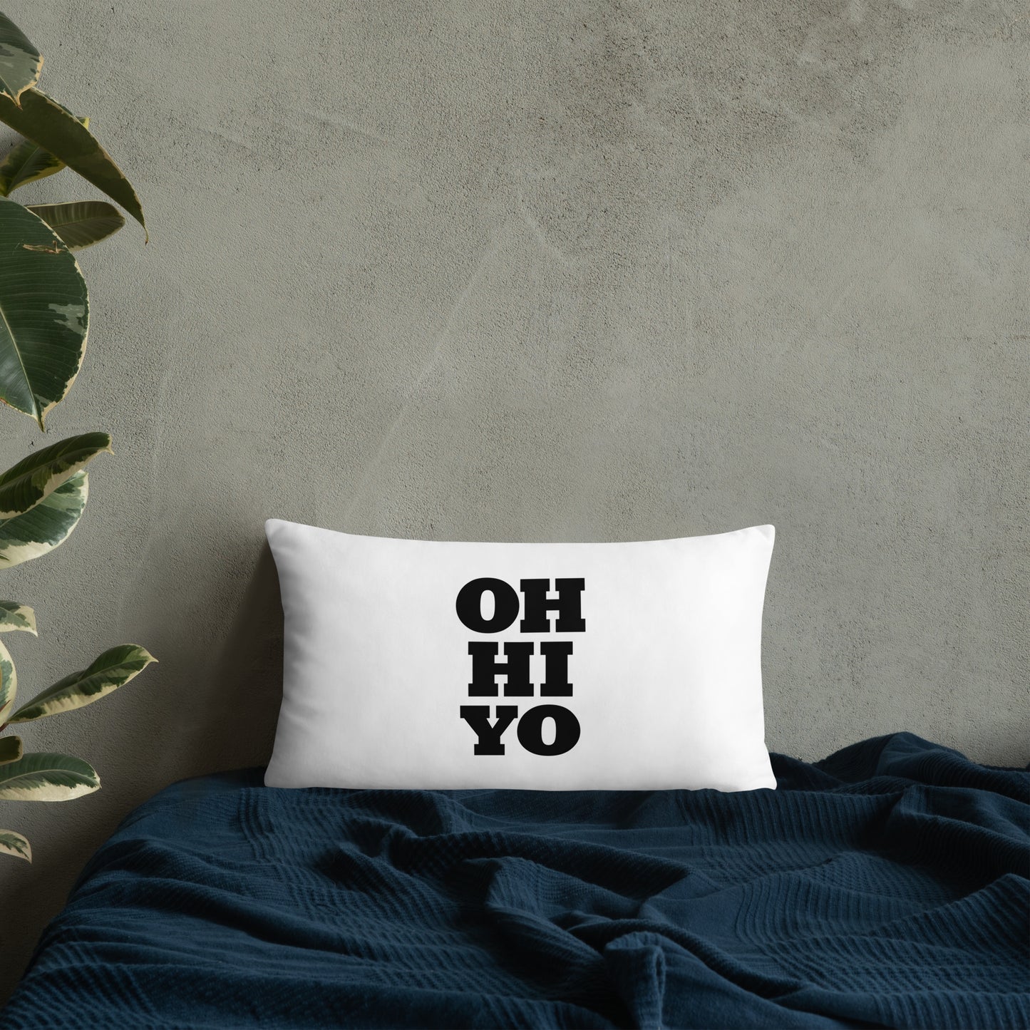 OH HI YO Pillow