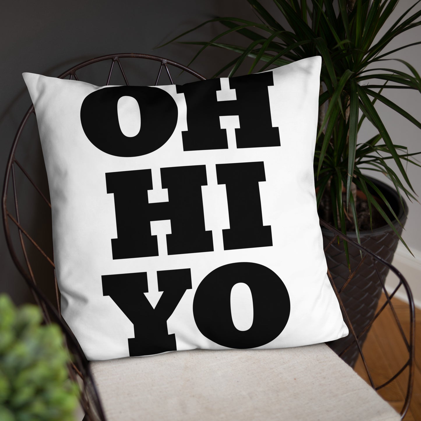 OH HI YO Pillow