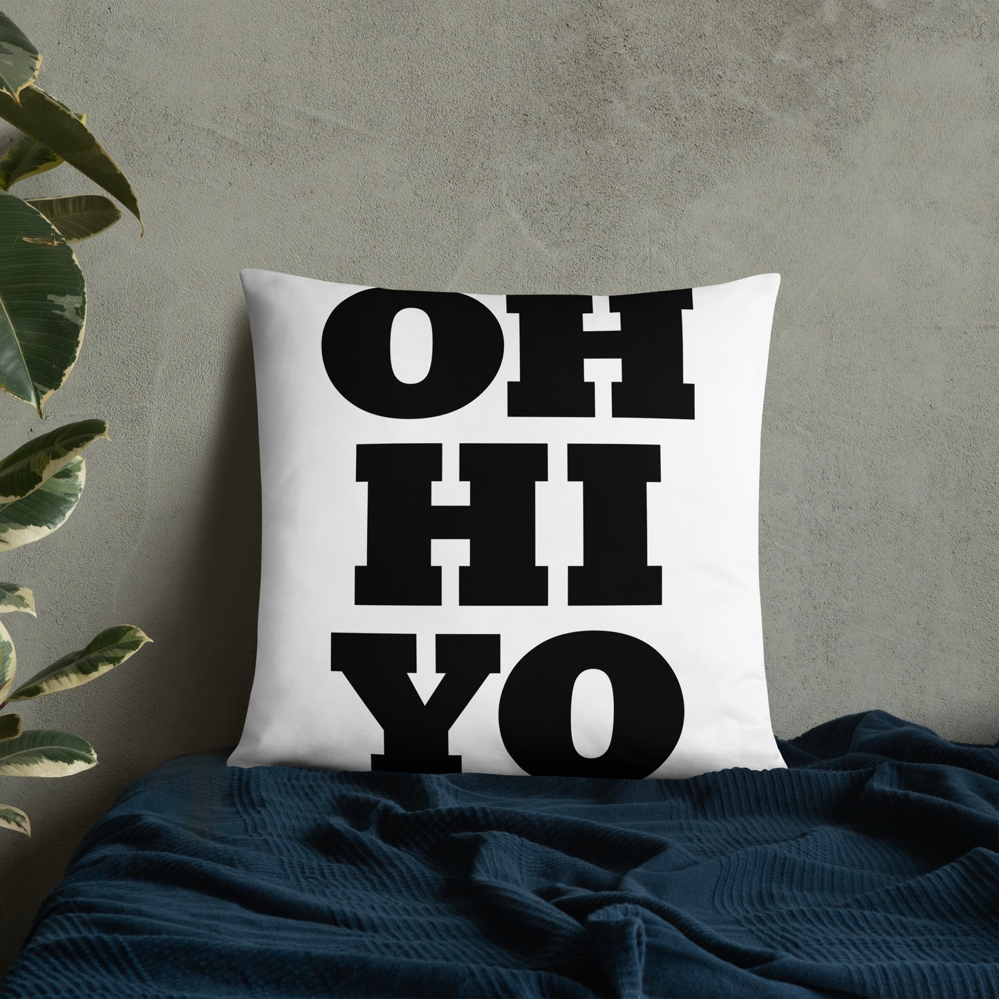 OH HI YO Pillow