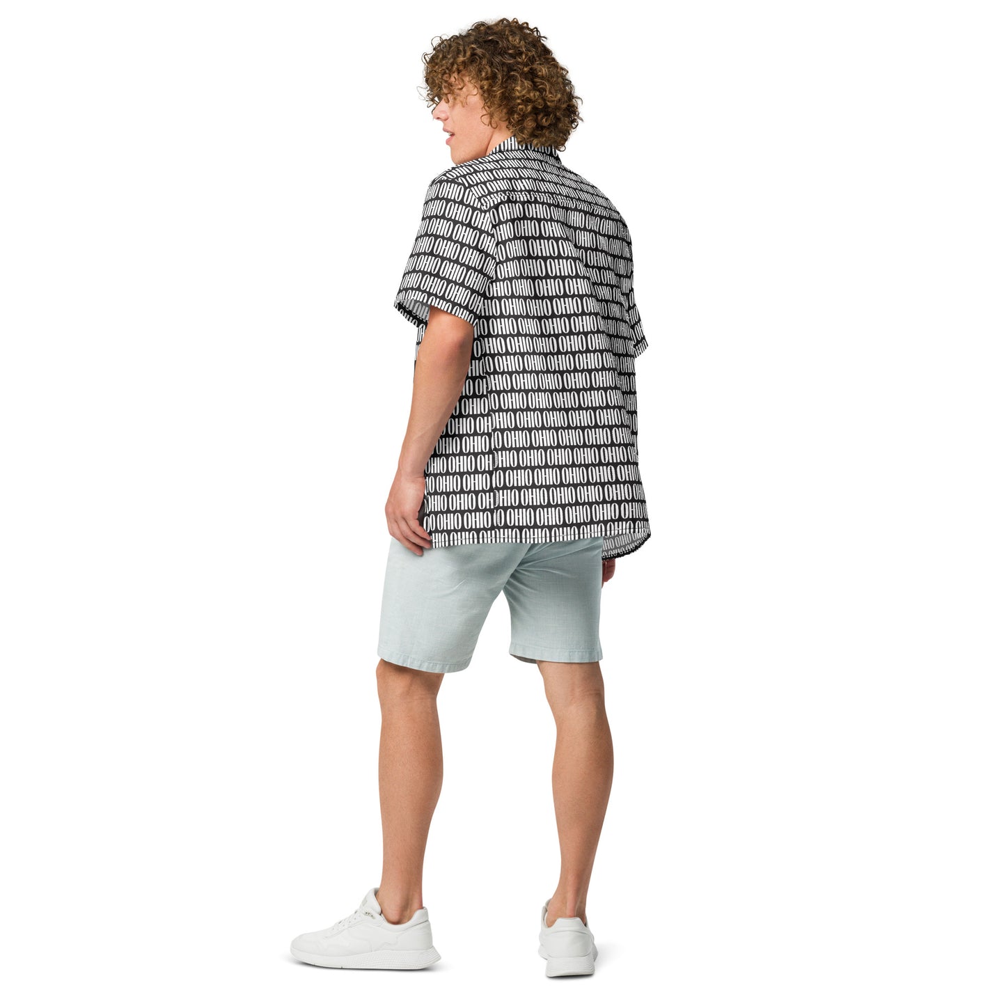 V Ohio Button Up