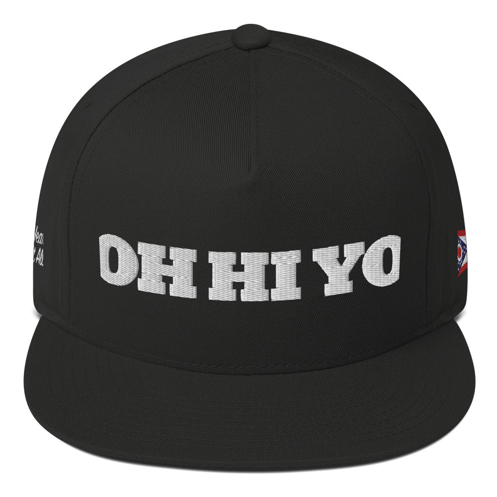 OH HI YO All Over Snapback Hat