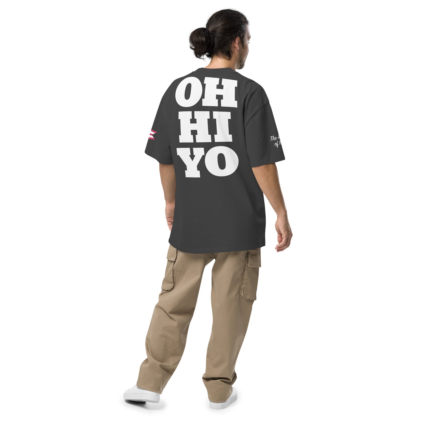 Ohio Eyes Oversized Faded T-shirt