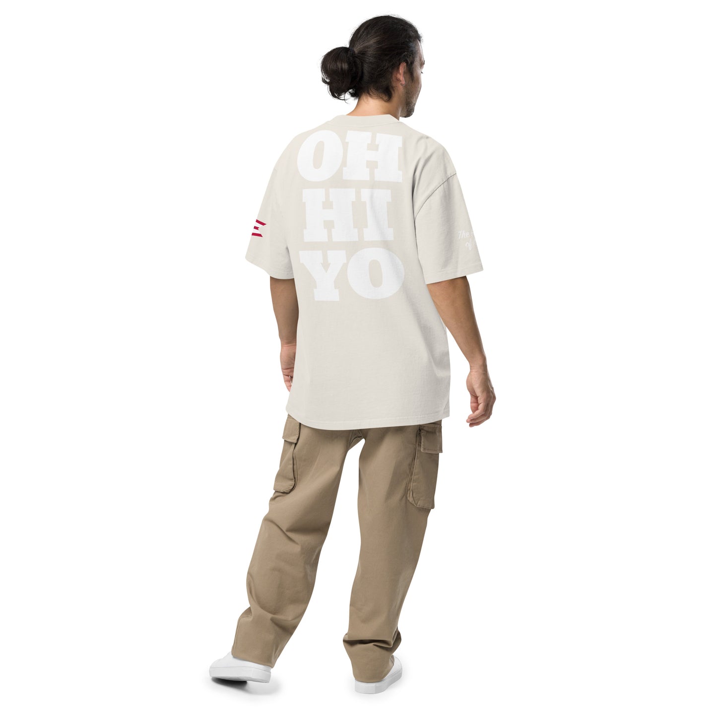 Ohio Eyes Oversized Faded T-shirt