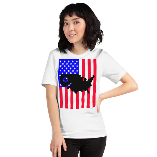 USA Shark Flag T-Shirt